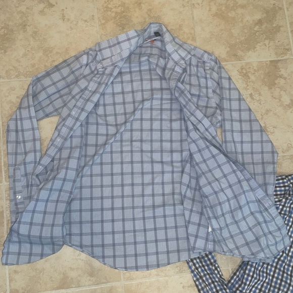2 Men's Size S/P Van Heusen 14-14.5 Dress Shirts​ - Picture 5 of 12